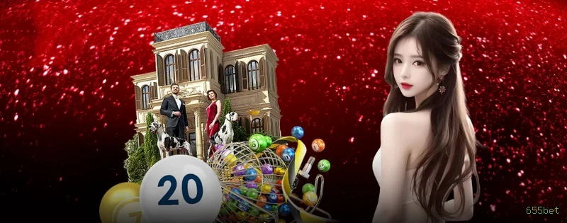 Imagem promocional da experiência de game da 655bet